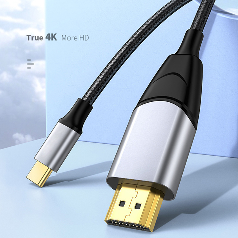 Usb-c /HDMI Mobile phone PC TV same screen cable 4K60Hz